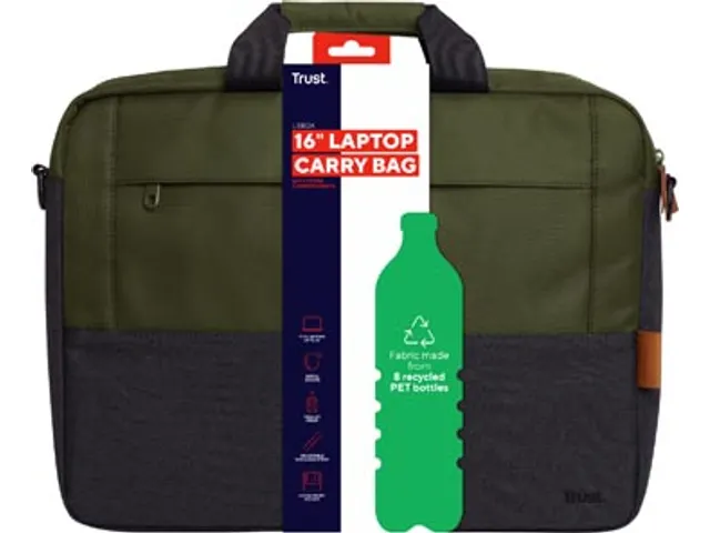 Sac pour ordinateur portable Lisboa 16 inch vert