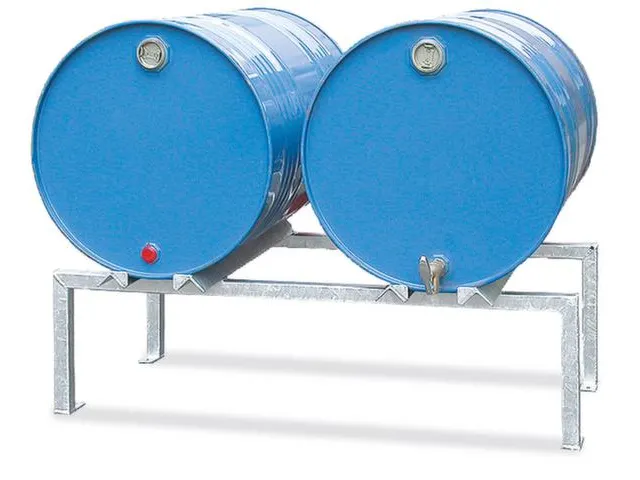 Vatenbok Staal 1230x650x350mm Voor 2x200l Vatensteun Hoekprofiel