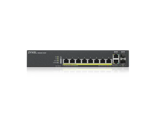 Zyxel GS2220-10HP-EU0101F, Managed, L2, Gigabit Ethernet (10/100/1000)
