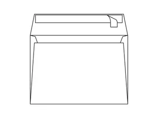 Conqueror Vergé Envelop Strip C5 162x229mm Brilliant Wit 250 Stuks - 9