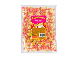 Zuurtje Candyman fruit twist zak 1 kilogram - 2