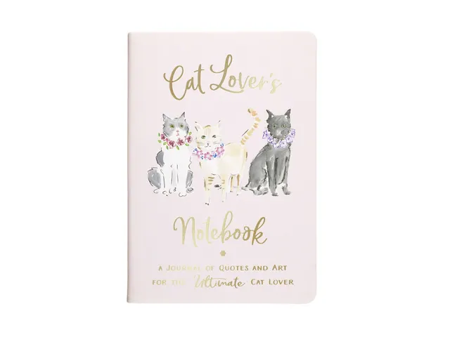 Notitieboek Èccolo Cat Lover's lijn ca.15x20cm 80gr. 256pag.