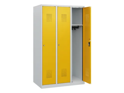 schoollocker,HxBxD 1530x900x500mm,3vak,vak B 300mm,cil.-slot