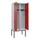 locker voor scheiding van kleding,HxBxD 2120x800x500mm,2vak
