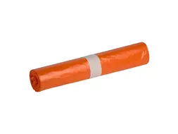 Afvalzak Propsac HDPE T25 70x110cm 120 Liter oranje