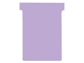 Nobo T-Planbordkaarten Index 3 120x92mm Violet - 1
