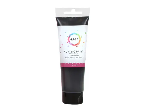 Acrylverf Qrea 120 ml zwart