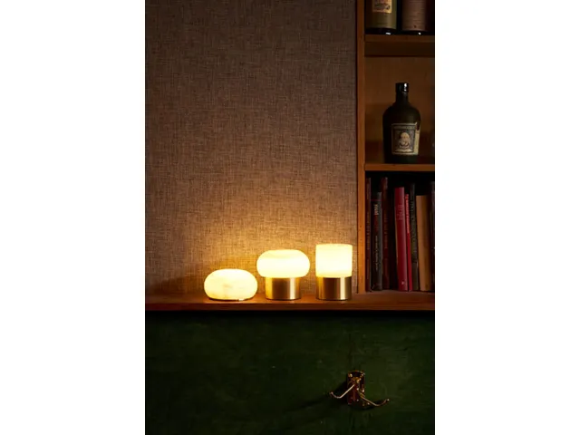 LED Lamp Cordless Fleur 12,3 x Ø 8,2 cm 14 u Messing