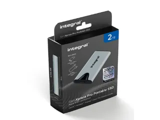 SSD Integral SlimXpress Portable USB-C 2TB - 1
