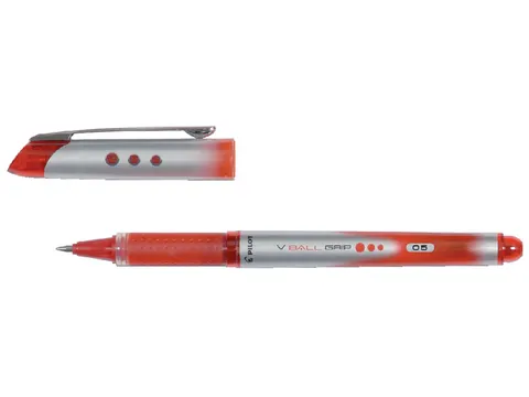 Rollerpen Pilot V-Ball Grip 05 VBG-5 Fijne punt Rood 0.5mm