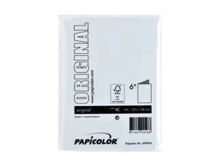Correspondentiekaart Papicolor dubbel 105x148mm babyblauw pak à 6 st - 3