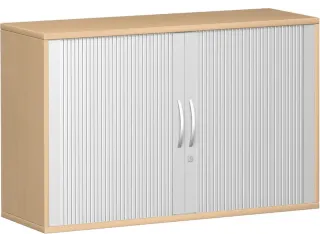 jaloeziedeurkast,HxBxD 770x1200x430mm,1xhouten vloer,decor romp beuken - 2