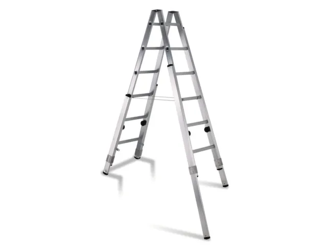 Bokladder Verstelbaar 1.80m 2x6sporten Verstelbereik 40-130/185cm