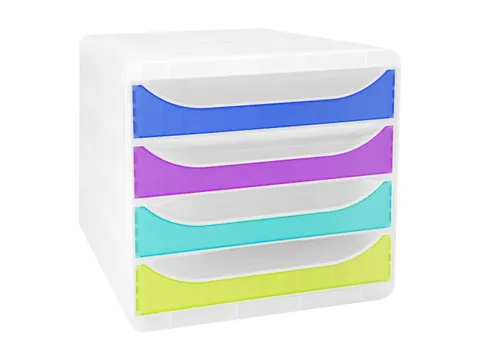 Ladenblok A4+ BIG-BOX Chromaline t ransparant harlekijn