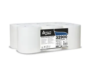 Poetspapier Celtex Absolute Centerfeed Midi 2-laags wit krimp a 6 rol - 2