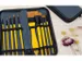Penselen Kangaro acrylverf set van 10stuks in etui
