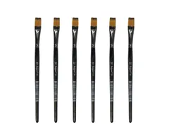 Penseel Kangaro Serie 341 plat Nr. 12 synthetisch doos 6 stuks