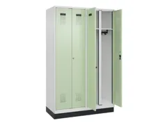 locker voor scheiding van kleding,HxBxD 1950x1200x500mm,4vak