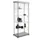 Vitrine Design Hxbxd 1800x850x425mm 4 Glazen Legborden
