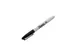 Feutre Sharpie ogive Fin noir blister 2 pièces