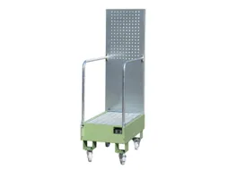 verrijdbare opvangbak,v. 2x60l vat,opvangvol. 60l,HxBxD 1685x500x875mm