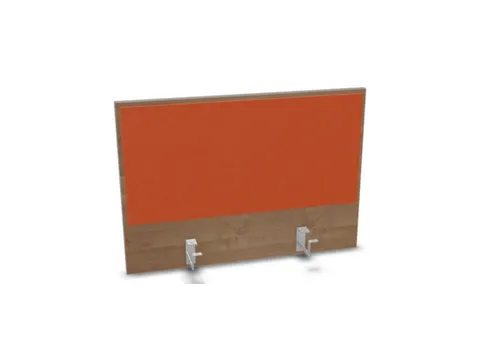 opzetpaneel,v. bureau,aanbouw achter,B 800mm,NT-cherry,BN3012-oranje