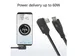 Kabel ACT USB-C standaard naar USB-C hoek 10Gbps 1m