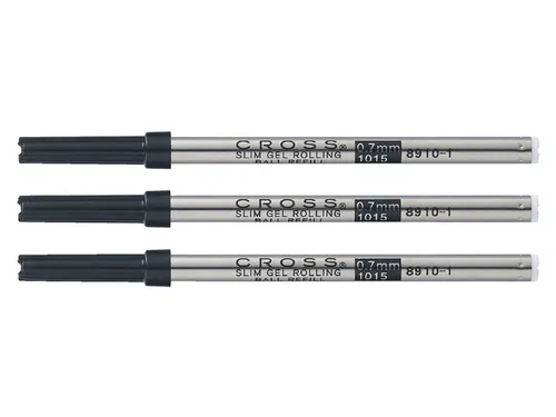 Rollerpenvulling Cross classic century en Click medium zwart