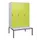 locker met bank,HxBxD 1950x1200x815mm,3vak,vak B 400mm,draaigrendel