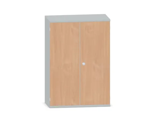 Kantoorkast 1150x800x430mm Decor Romp Lichtgrijs Decor Front Beuken