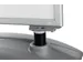Durable stoepbord Heavy Base, uit aluminium, zilver, ft A1, met watert