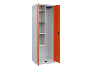 schoonmaakkast,HxBxD 1850x600x500mm,links 4vakken - 2
