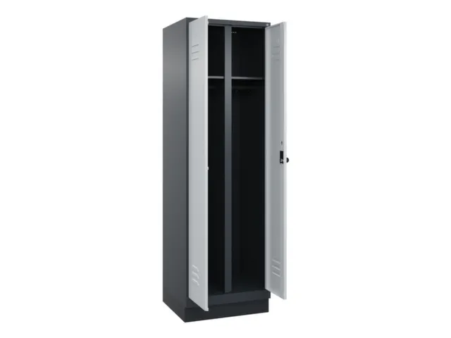 locker voor scheiding van kleding,HxBxD 1950x600x500mm,2vak