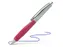 Balpen Schneider Haptify saliegrijs-magenta