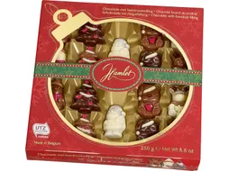 Chocolade Kerstfiguurtjes 250 Gram Chocolade