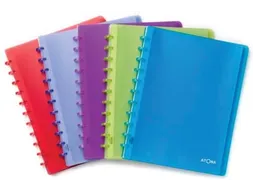 Atoma Showalbum A4 40 Tassen Transparant Assorti