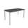 In hoogte verstelbaar bureau,HxBxD 720-840x1200x600mm,MS-donkergrijs