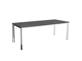 In hoogte verstelbaar bureau,HxBxD 720-840x2000x800mm,CC-zwart - 2
