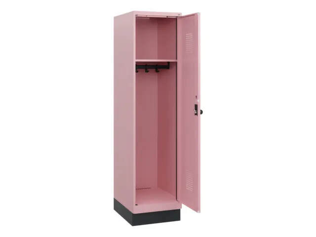 schoollocker,HxBxD 1630x400x500mm,1vak,vak B 400mm,draaigrendel,sokkel