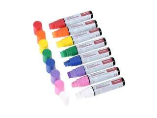 Krijtstift Europel watervast 15mm assorti 8 stuks - 3