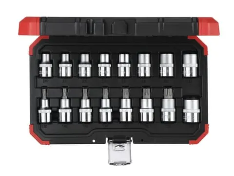 GEDORE RED R68003016 Jeu de douilles 1/2 TX E10-24T30-70 16pièces
