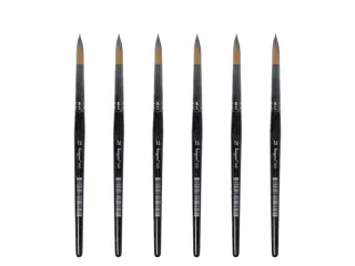 Penseel Kangaro Serie 340 rond Nr. 16 synthetisch doos 6 stuks - 1