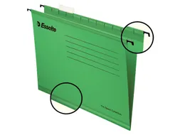 Hangmap Pendaflex Verticaal A4 V-bodem groen