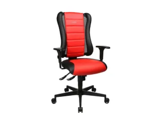 Topstar Bureaustoel Sitness Racer RS 3D-zitting, zwart/rood - 1