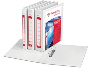 Personaliseerbare Ringmap A4 2 D-ringen Van 25mm Wit - 2