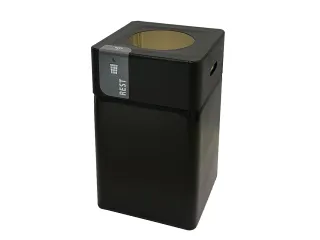 AFvalbak Blackline Rest 75 liter Zwart - 1