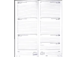Agenda 2027 Brepols Saturnus Lima 7dagen/2pagina's smal zwart