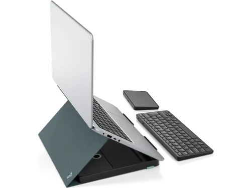Logitech Casa Pop-Up Desk QWERTY Brits Engels Touchpad Schaar-toets