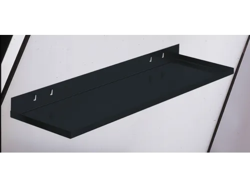legbord,v. perfoplaat,BxD 350x125mm,RAL7016
