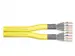 CAT 7A S-FTP installatiekabel 1500 MHz Dca AWG 22/1 100m ring Dx geel